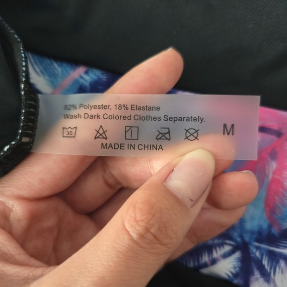 Athletic One Piece Swimsuit. Size Medium. New without tags. - Picture 7 of 7